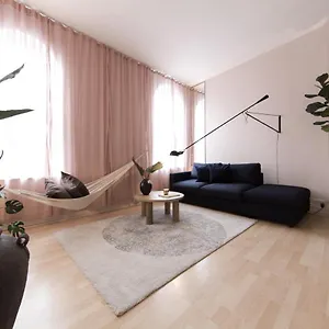 Shoreditch Loft W 100inch Cinema, Premium Mattress & Hammock, By The Design Traveller London